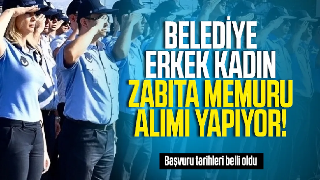 İstanbul Sultangazi Belediyesi zabıta memur alımı yapılacak! En az lise mezunu olanlar başvuru yapabilir