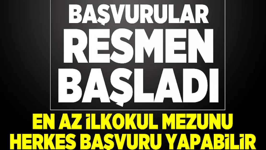 İstanbul SYDV çalışacak en az ilkokul mezunu personel arıyor! Başvurular başladı