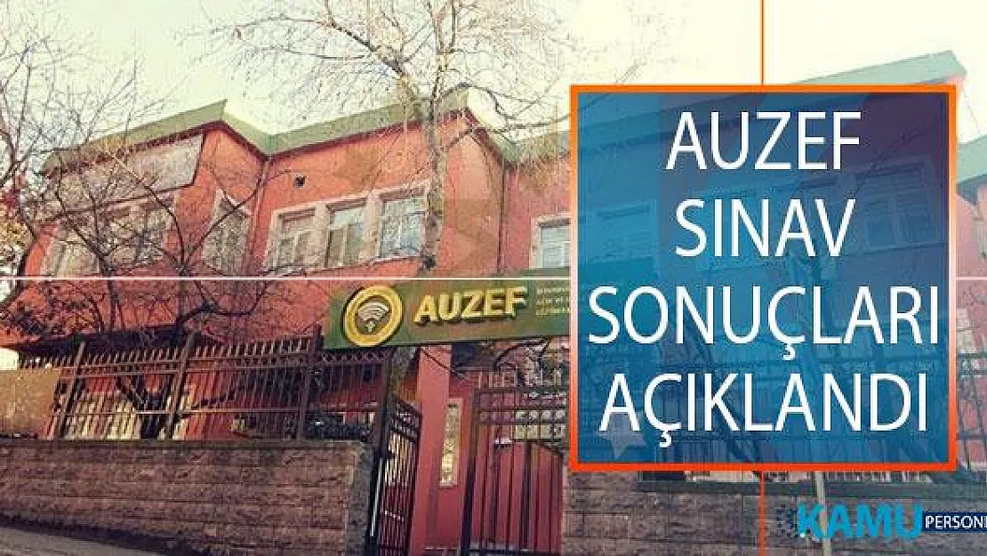 İstanbul Üniversitesi Açık ve Uzaktan Eğitim Fakültesi (AUZEF) Sınav Sonuçları Açıklandı! AUZEF Sınav Sonuçları Sorgulama Ekranı