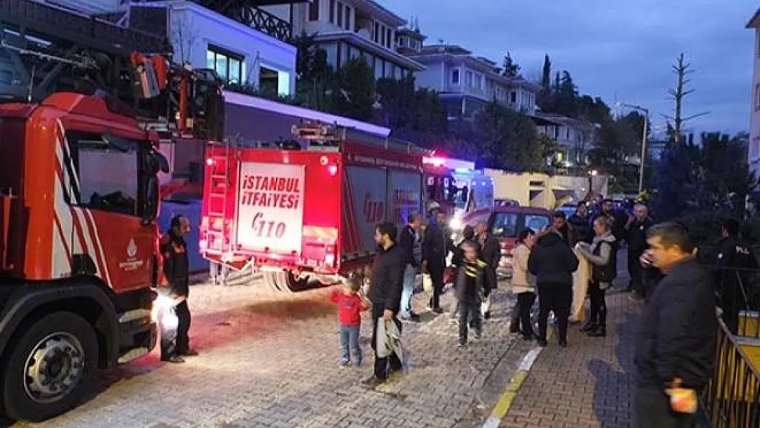 İstanbul Üsküdar'da yangın alarmı