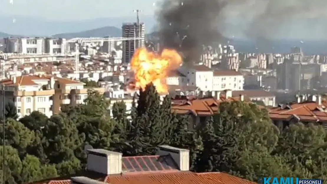 İstanbul, Üsküdar'da Yangın ve Patlama!