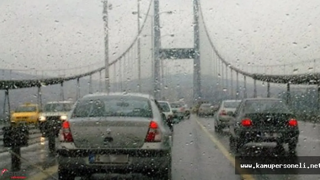 İstanbul'da Gök Gürültülü Sağanak Yağış Uyarısı