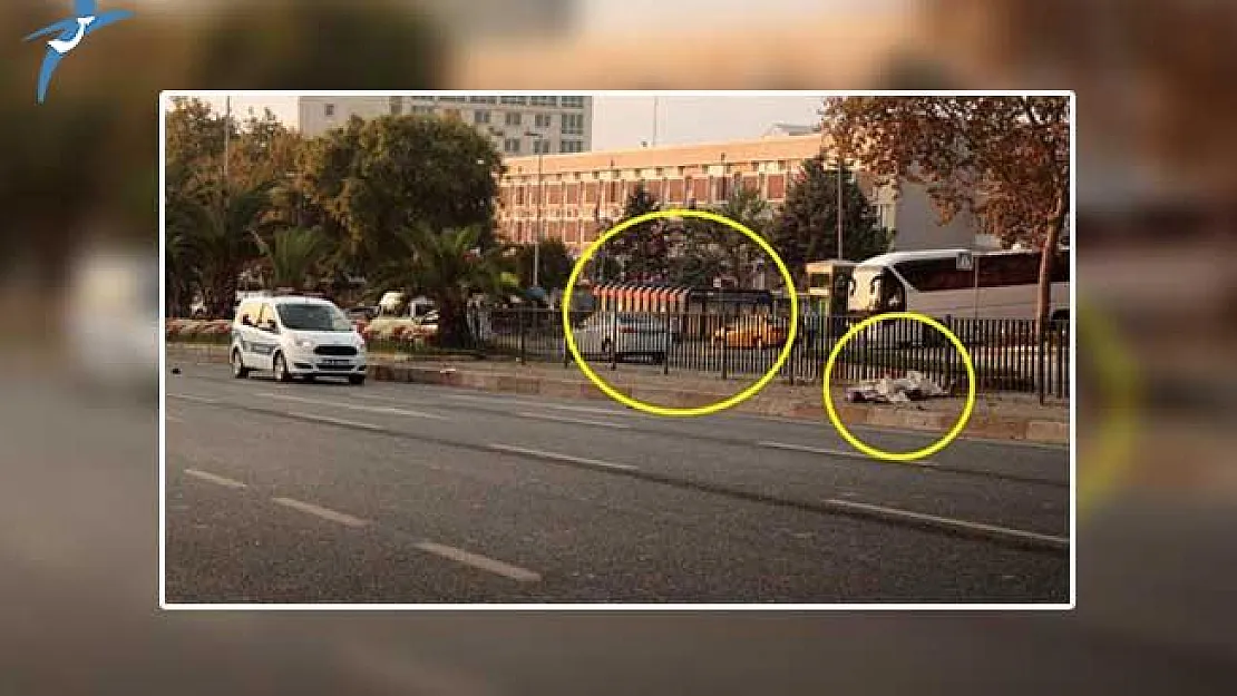 İstanbul'da İbretlik Kaza ! Otomobil Çarpan Vatandaş 50 Metre Sürüklendi