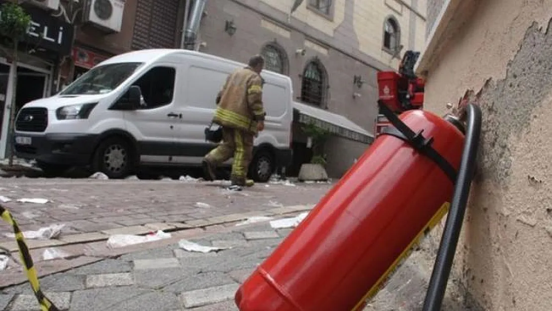 İstanbul'da ki bir lokantada patlama meydana geldi!