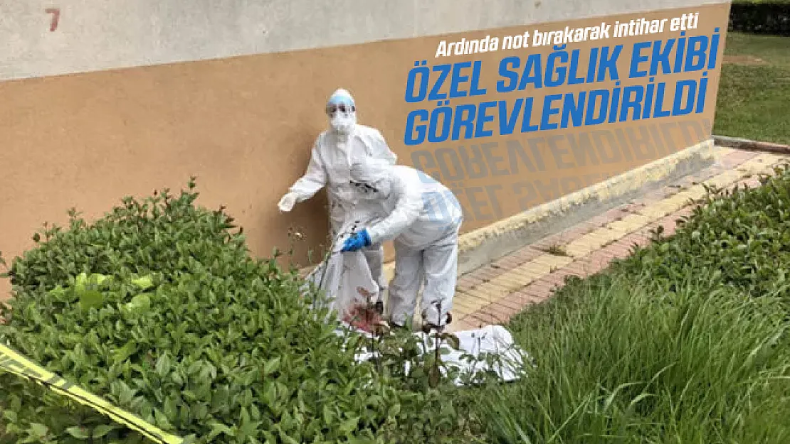 İstanbul'da koronavirüs şüphelisi adam arkasında not bırakarak intihar etti!