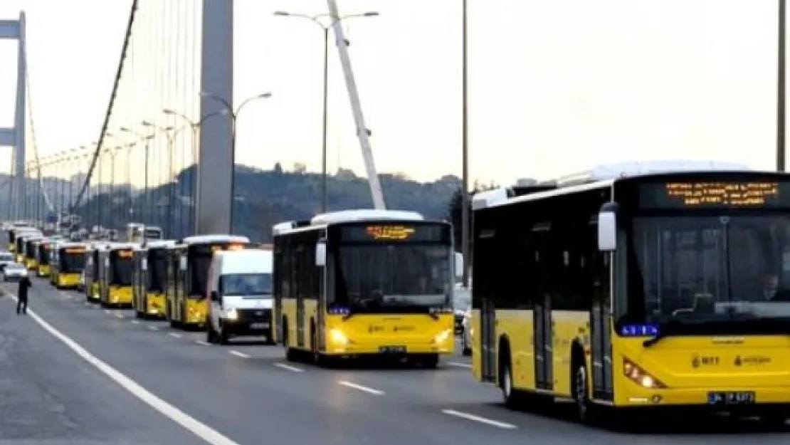 İstanbul'da otobüs saatleri belli oldu!