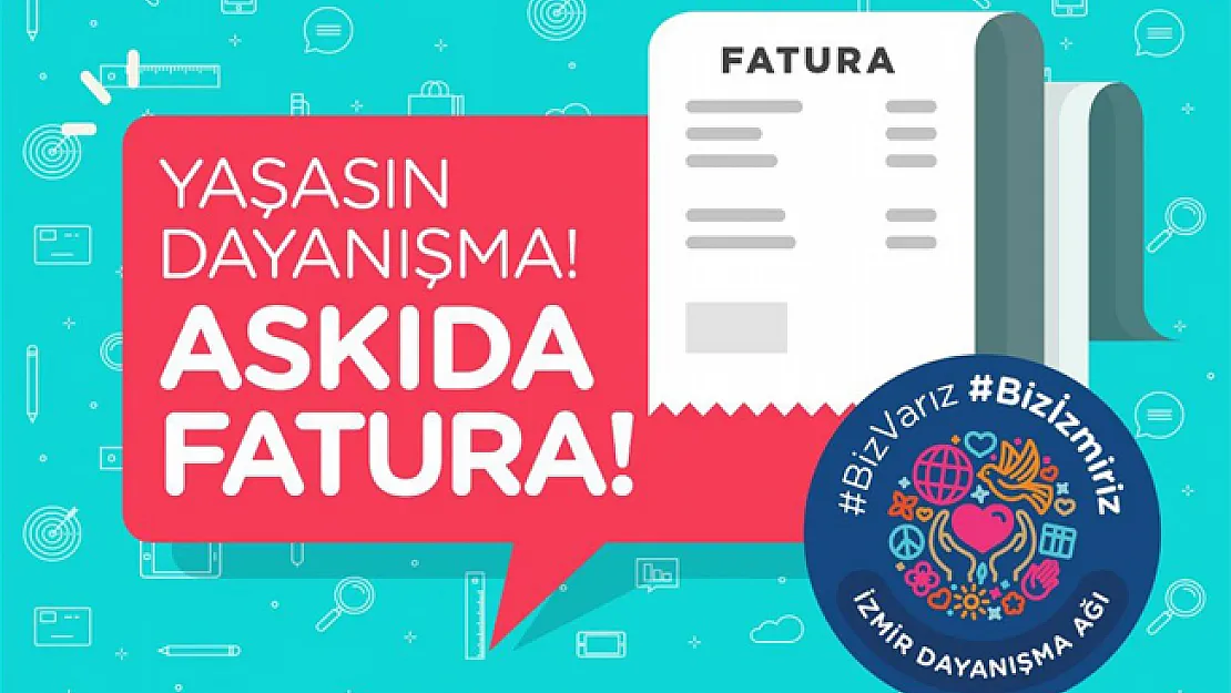 İstanbul'dan sonra İzmir'de de askıda fatura sosyal yardım başlatıldı!