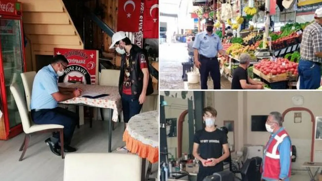 İşyerleri, Marketler, Pazarlar, Alışveriş Alanları, Lokantalar, Kuaförler ve tüm yaşam alanlarında denetim başladı!