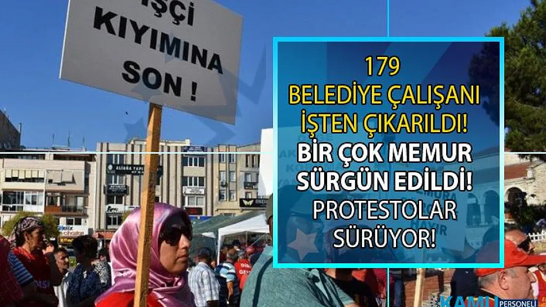 İzmir Aliağa Belediye Başkanı Serkan Acar 'İster alırım ister çıkarırım' diyerek 179 kişiyi işten çıkarttı!