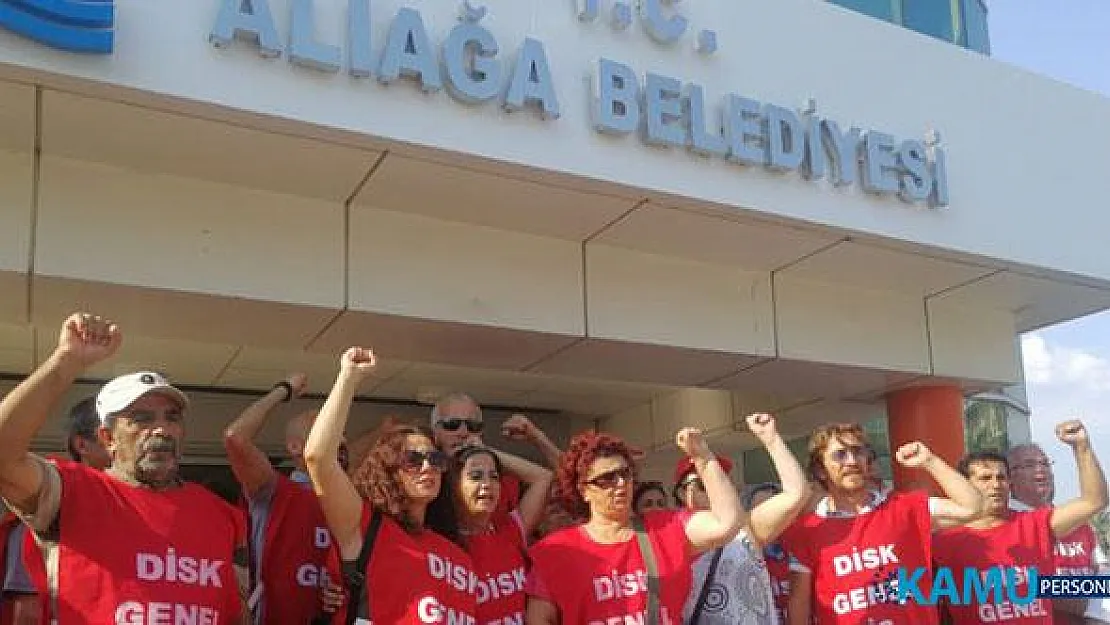 İzmir Aliağa Belediyesi'nde İşten Çıkarılan İşçilerin "İşimizi Geri Verin" Eylemi 65'inci Gününe Girdi!