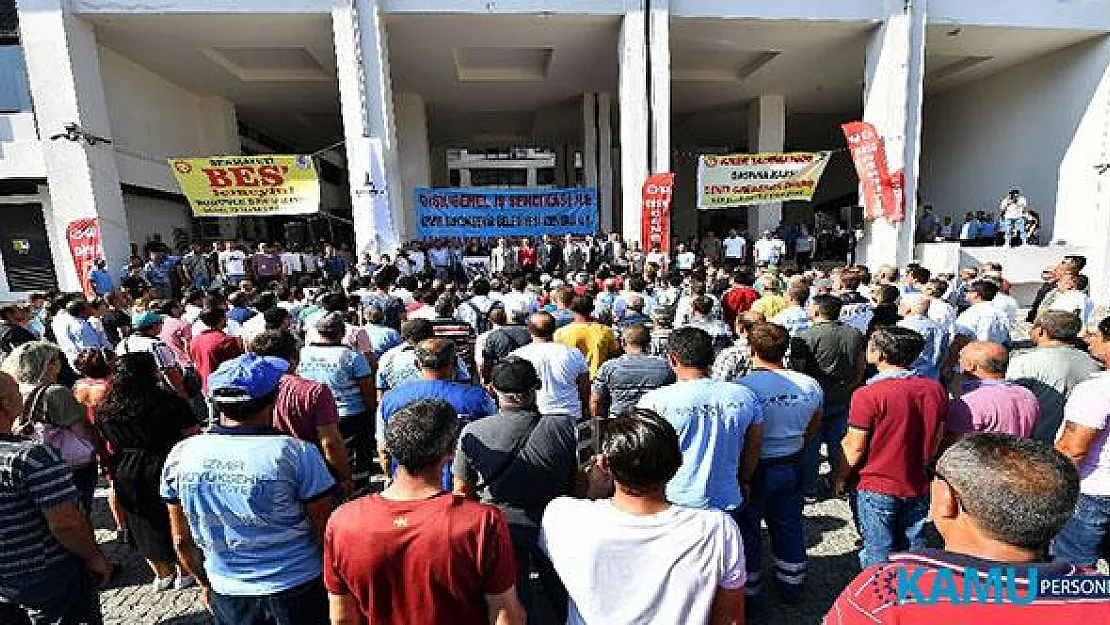 İzmir Büyükşehir Belediyesinde Toplu İş Sözleşmesi İmzalandı ! İşçilere Yüzde 40 Zam Yapıldı