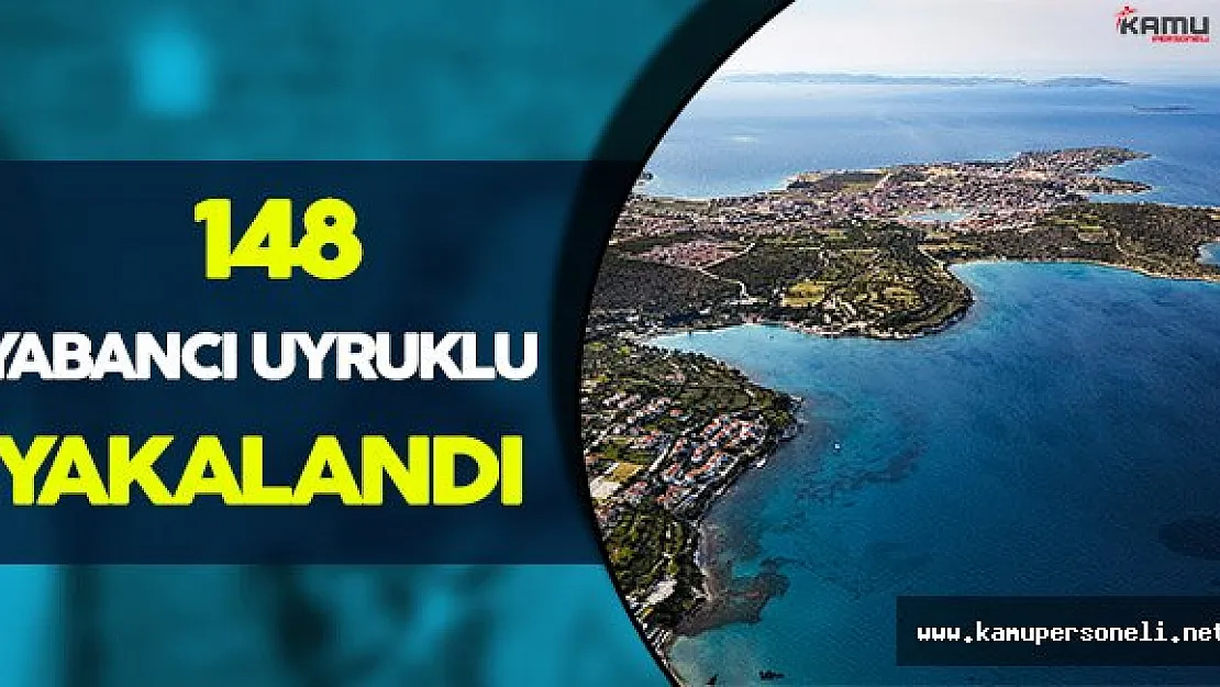 İzmir' den Yunan Adalarına Yasa Dışı Yollarla Gitmeye Çalışan Kişiler Yakalandı