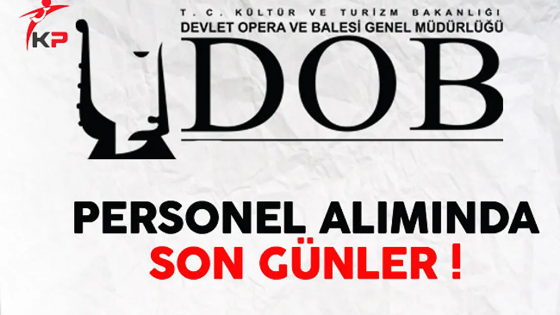 İzmir DOB Sözleşmeli Personel Alımı Başvurularında Son Günler !