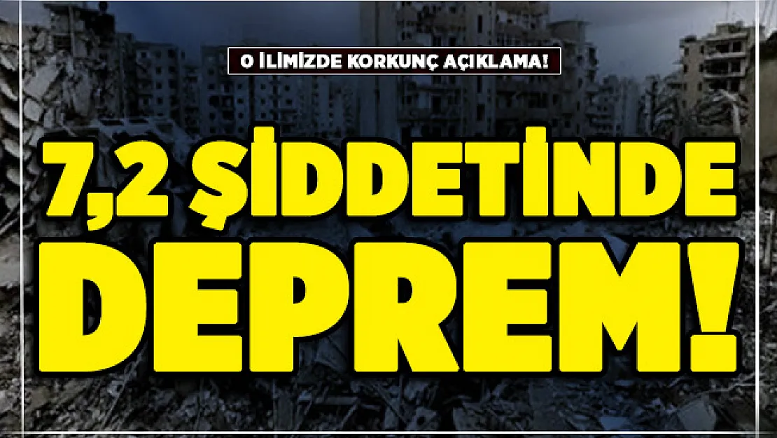 İzmir için korkutan açıklama: 7,2 şiddetinde deprem bekleniyor!