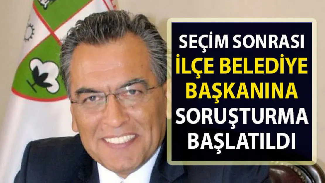 İzmir Torbalı Belediye Başkanı seçilen Ramazan İsmail Uygur hakkında soruşturma başlatıldı!..