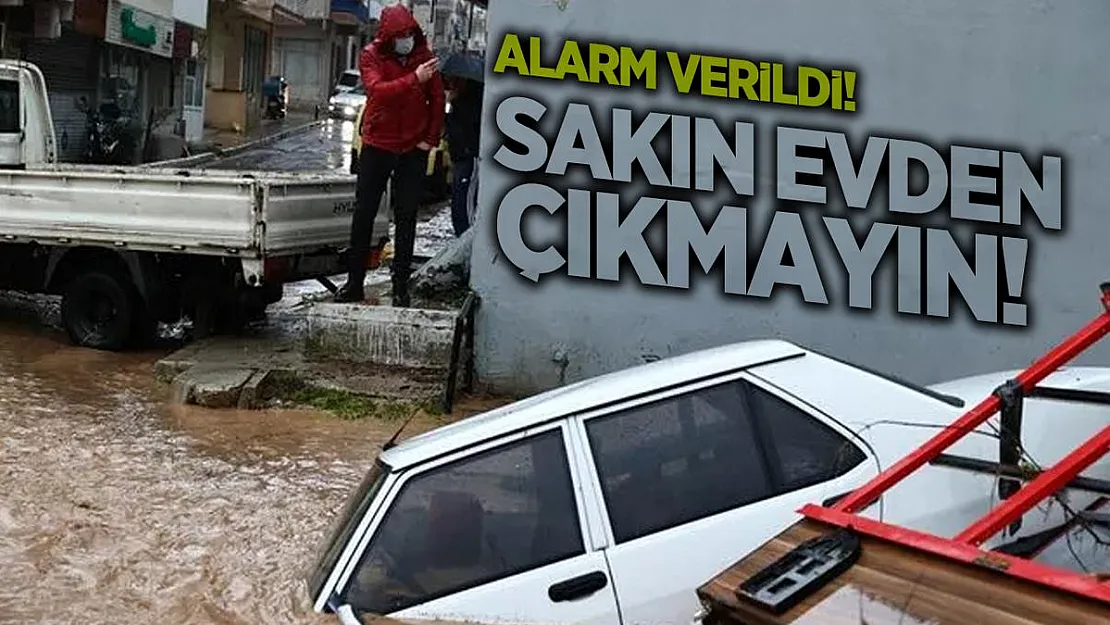 İzmir'de alarm verildi! Sakın evden çıkmayın!