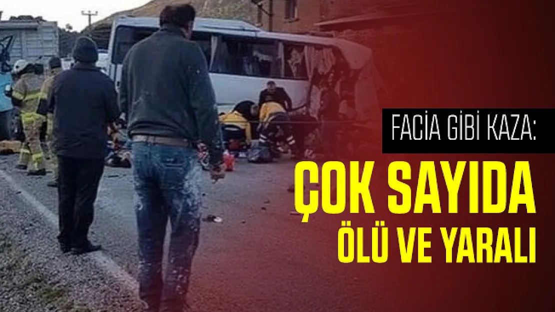 İzmir'de facia gibi kaza: Çok sayıda ölü ve yaralı var!