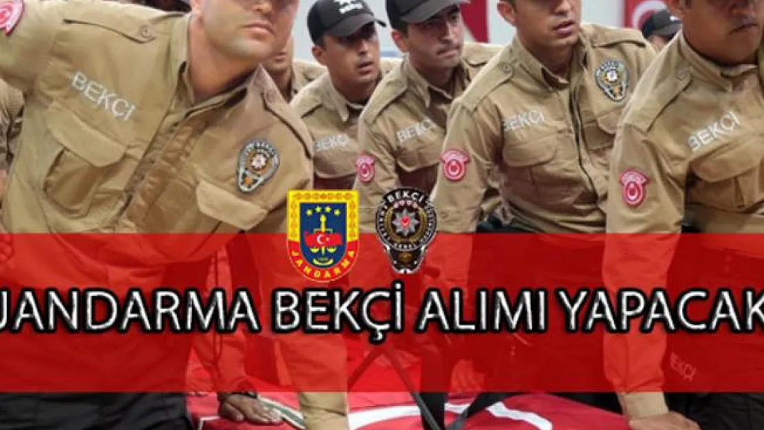 Jandarma Bekçi Alımı Yapacak!