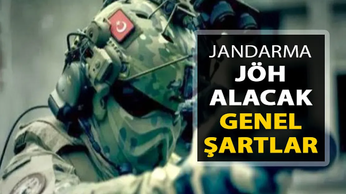 Jandarma Bünyesinde JÖH Alımı Yapılacak ! İşte Başvuru Şartları