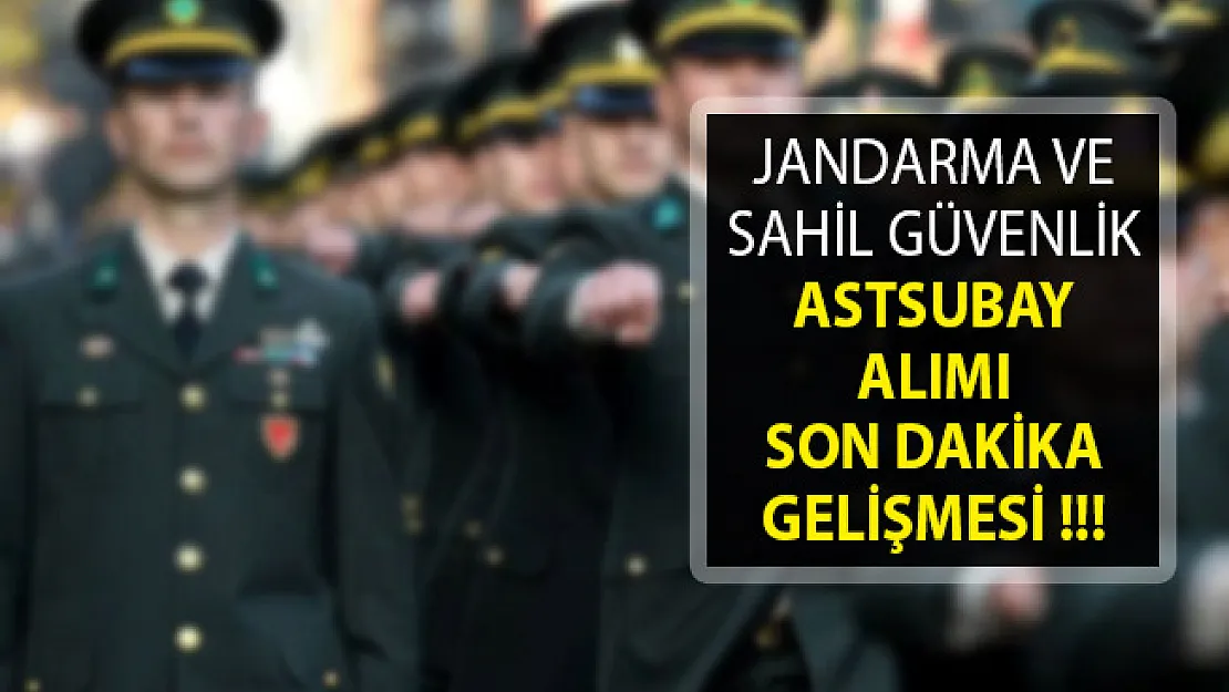 Jandarma ve Sahil Güvenlik Komutanlığı Astsubay Alımı Sonuçları Belli Oldu- Jandarma Astsubay Alımı- Sahil Güvenlik Astsubay Alımı