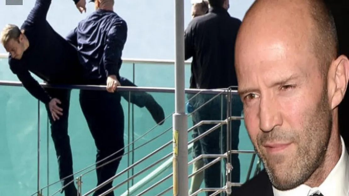 Jason Statham yeni filmi için Antalya'ya geldi!