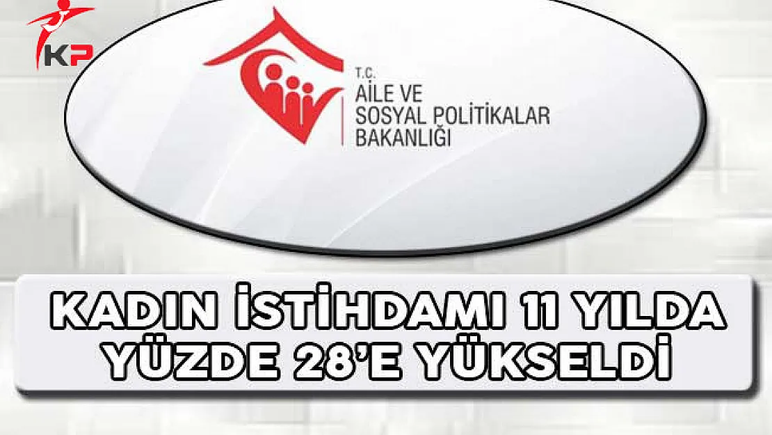 Kadın İstihdamı 11 Yılda Yüzde 28'e Yükseldi
