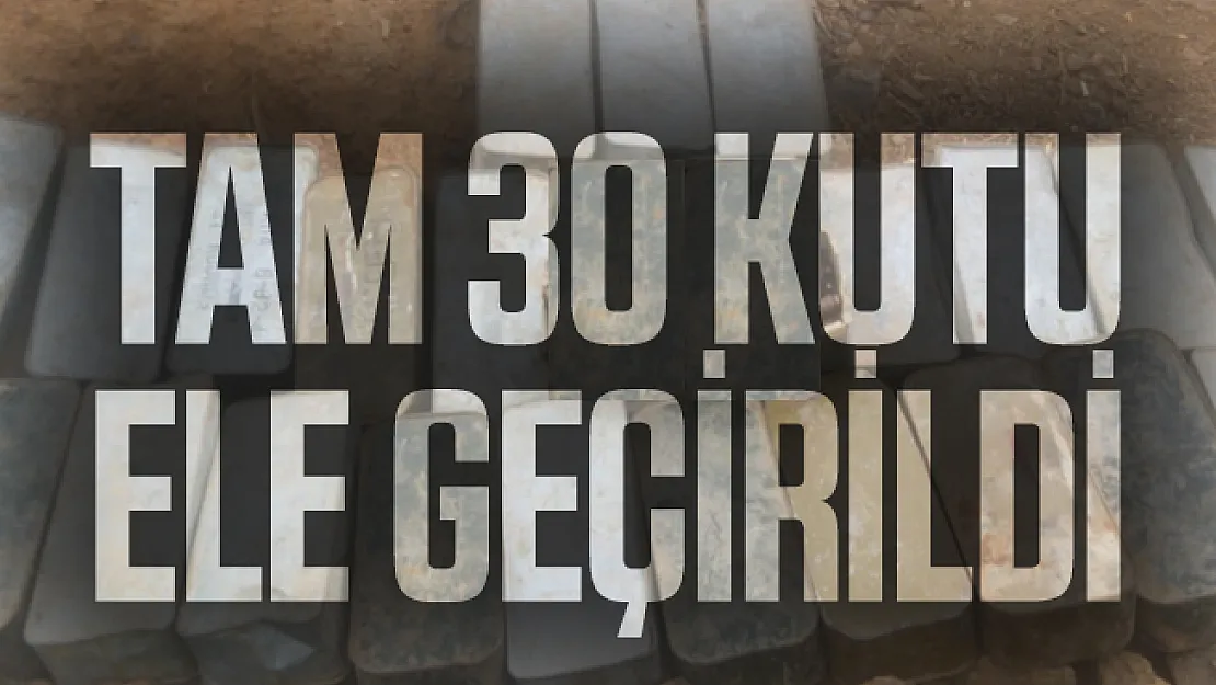 Kahraman askerlerimiz teröristlere göz açtırmıyor! Tam 30 kutu ele geçirildi