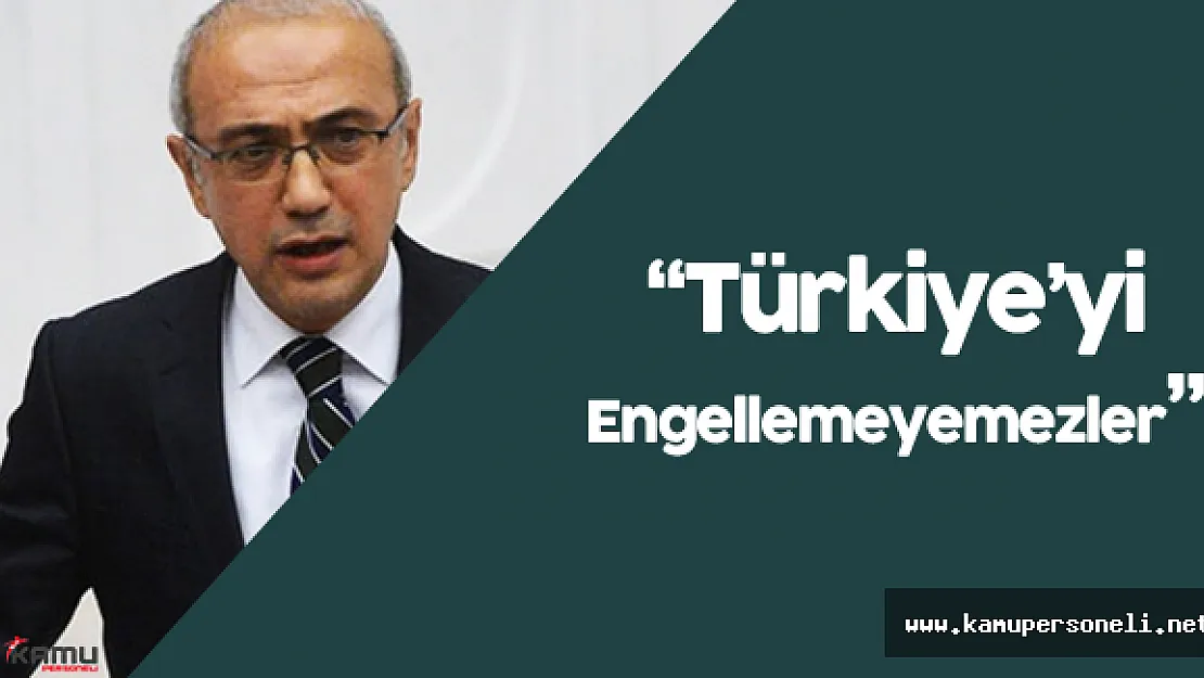 Kalınma Bakanı: &quotTürkiye'yi Engellemeye Çalışanlarla Mücadele Devam Edecek"
