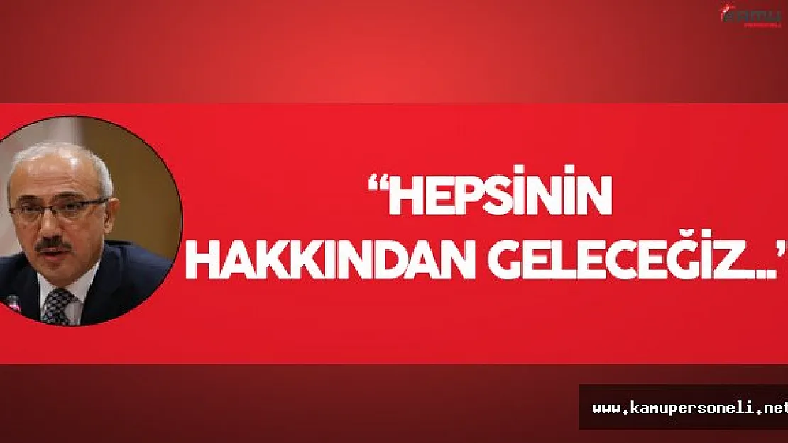 Kalkınma Bakanı: &quotBunlar Ne Bayram Biliyor Ne Seyran"