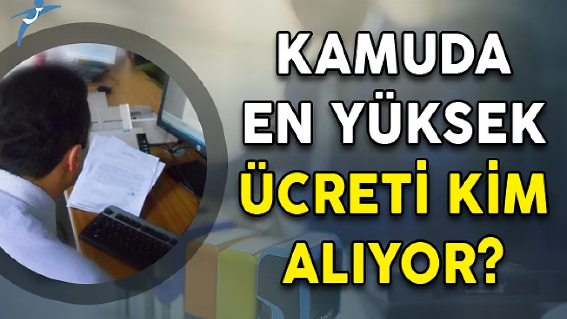 Kamuda En Yüksek Ücreti Kim Alıyor?