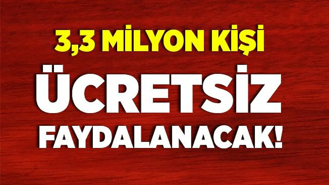 Kamuda yeni dönem başlıyor! 3,3 milyon personele ücretsiz olacak!