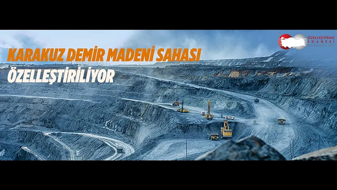 Kamuya ait Karakuz Demir Madeni pazarlık usulü satılacak!