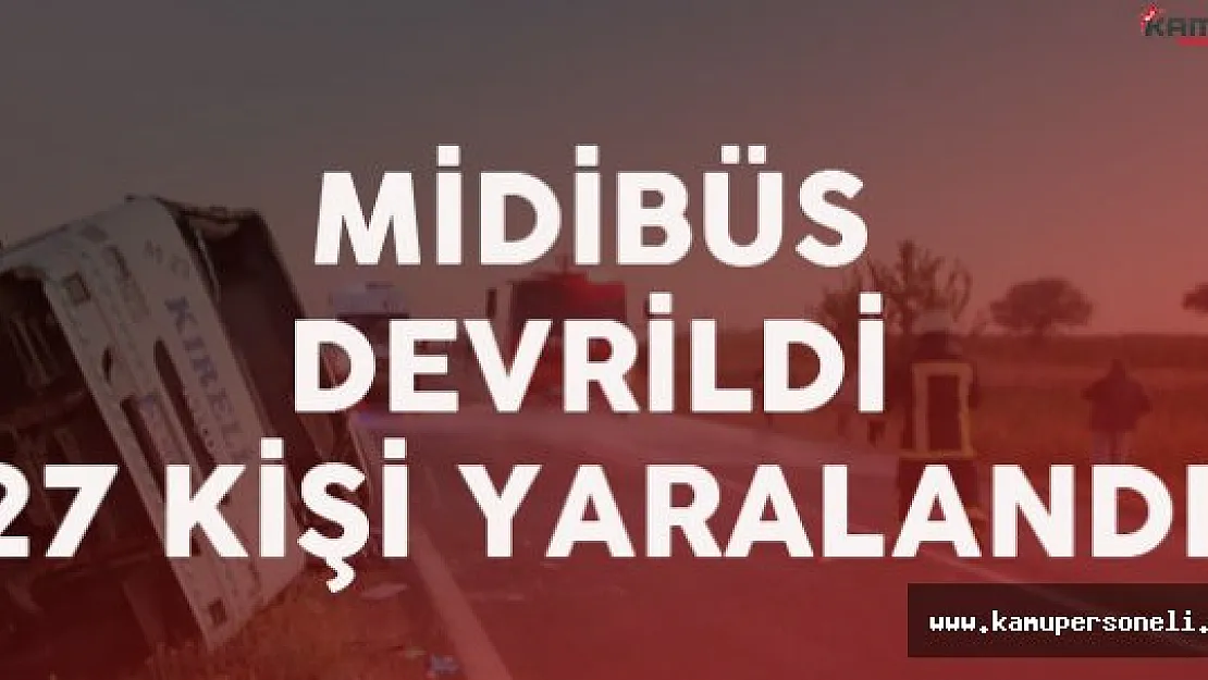 Kamyon Vurdu Kaçtı! 27 Kişi Yaralandı!
