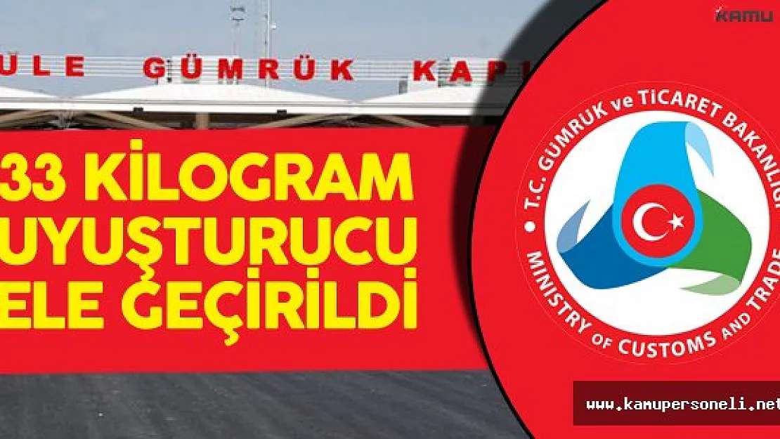 Kapıkule Gümrük Kapısı'nda Uyuşturucu Operasyonu