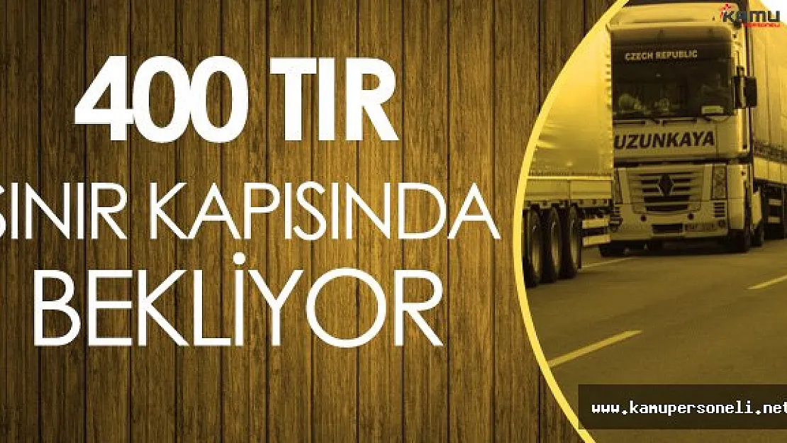 Kapıkule Sınır Kapısı Yine Yoğun ! 10 Km. Araç Kuyruğu Oluştu