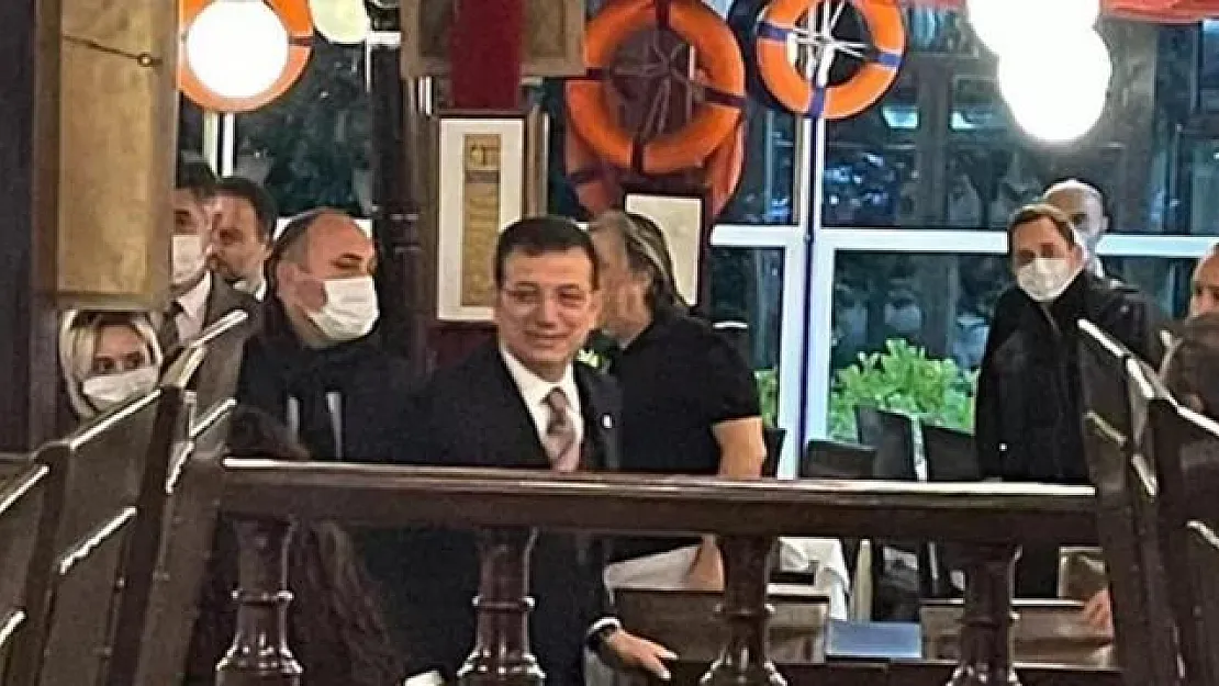 Kar yağışı sırasında balıkçıda görüntülenen İmamoğlu'ndan açıklama geldi!