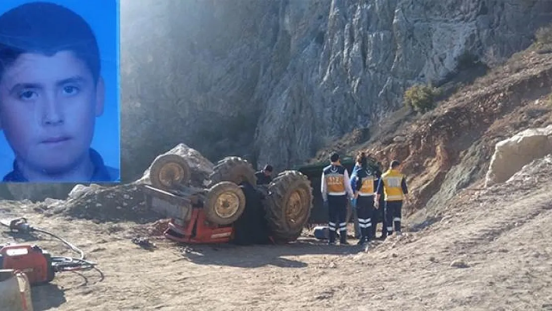 Karaman'da 16 yaşındaki bir çocuk traktörün altında kalarak can verdi!