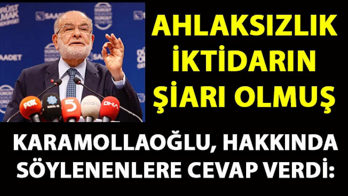 Karamollaoğlu, Erdoğan'ın hakkında söylediklerine cevap verdi