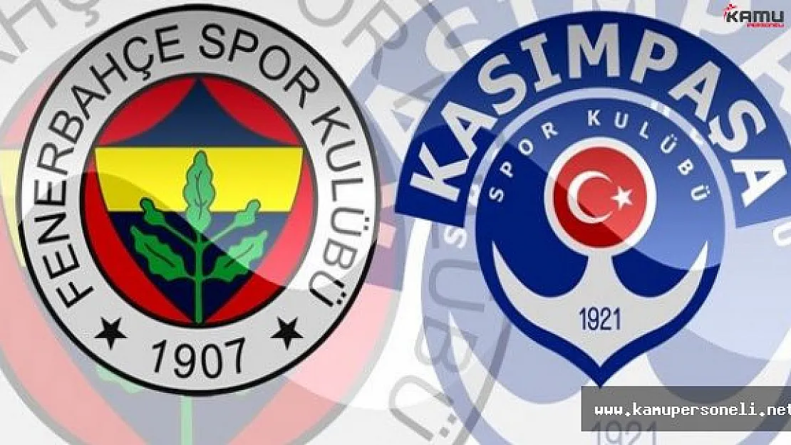 Kasımpaşa'da Fenerbahçe Maçı Hazırlıkları Sürüyor