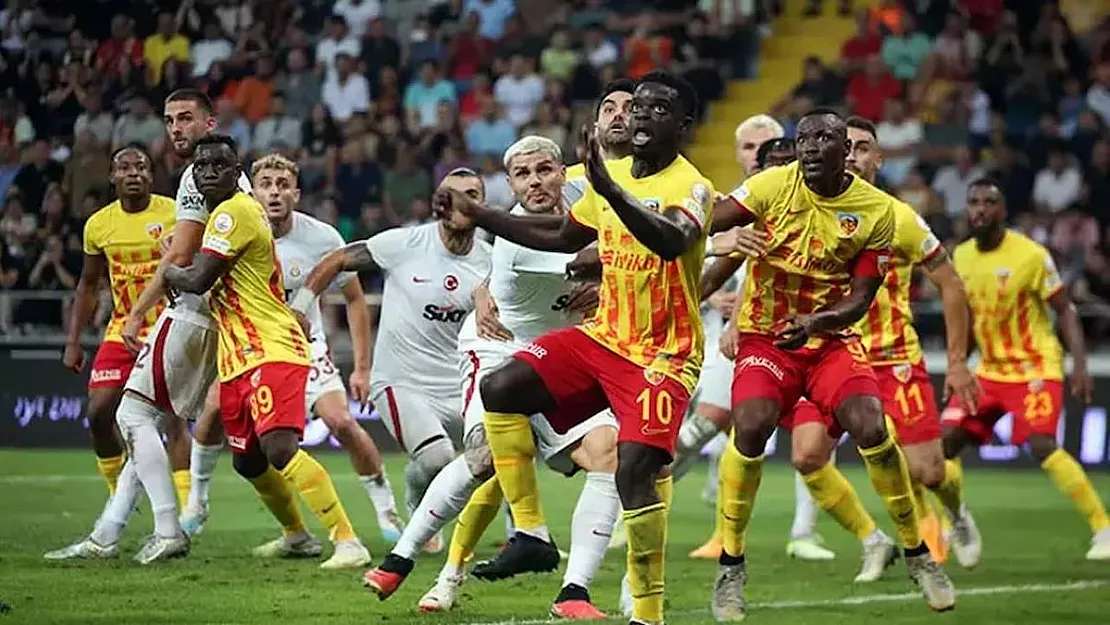 Kayserispor, Galatasaray maçının ardından PFDK'ya sevk edildi