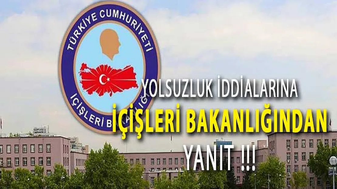 Kayyum Atanan Belediyelerde Yolsuzluk Yapıldığı İddiaları Hakkında İçişleri Bakanlığından Açıklama