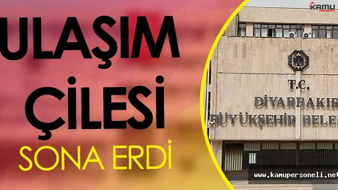 Kayyum Atandı Diyarbakır'da Ulaşım Çilesi Sona Erdi