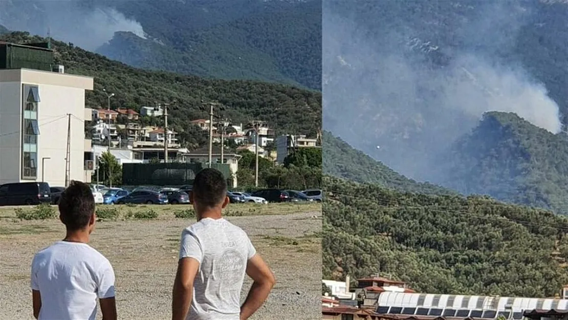 Kazdağları'ndaki yangına müdahale devam ediyor