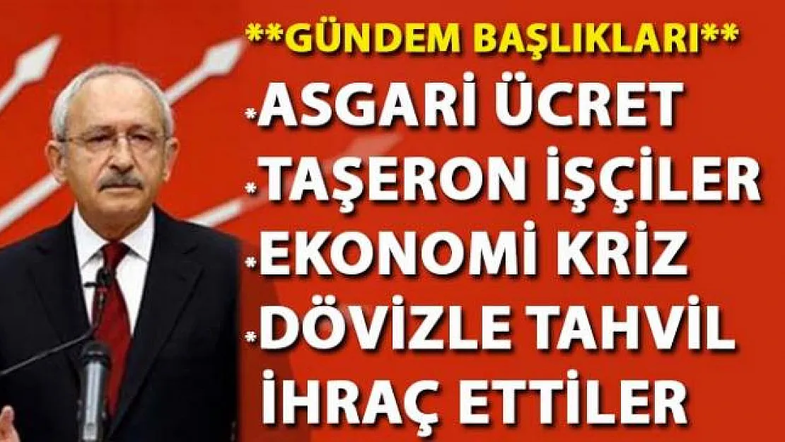 Kılıçdaroğlu, ''AKP dövizle tahvil ihraç etti'' dedi
