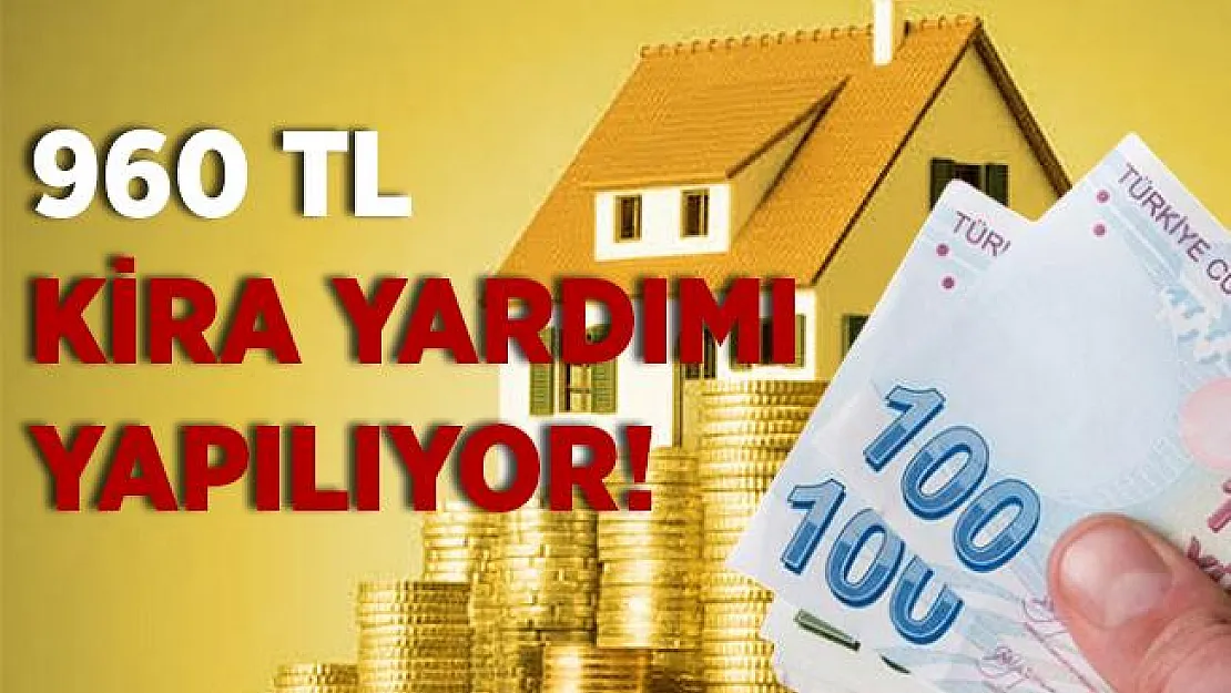 Kiracılara 960 TL yardım! Başvurular nasıl yapılır? Başvuru şartları neler?