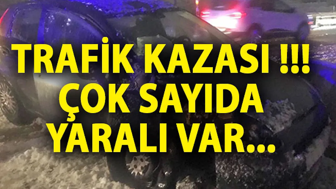 Kırıkkale'de Trafik Kazası! Çok Sayıda Yaralı Var! Kırıkkale Son Dakika Haberi