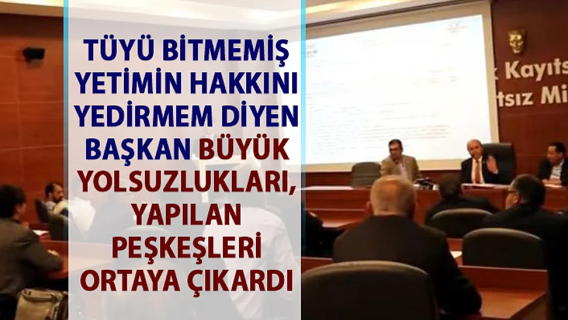 Kırşehir Belediyesi'nde büyük yolsuzluklar yapıldığı ortaya çıktı!