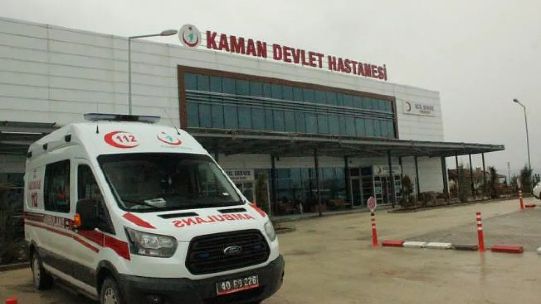 Kırşehir'de bıçaklı kavga: 1 yaralı