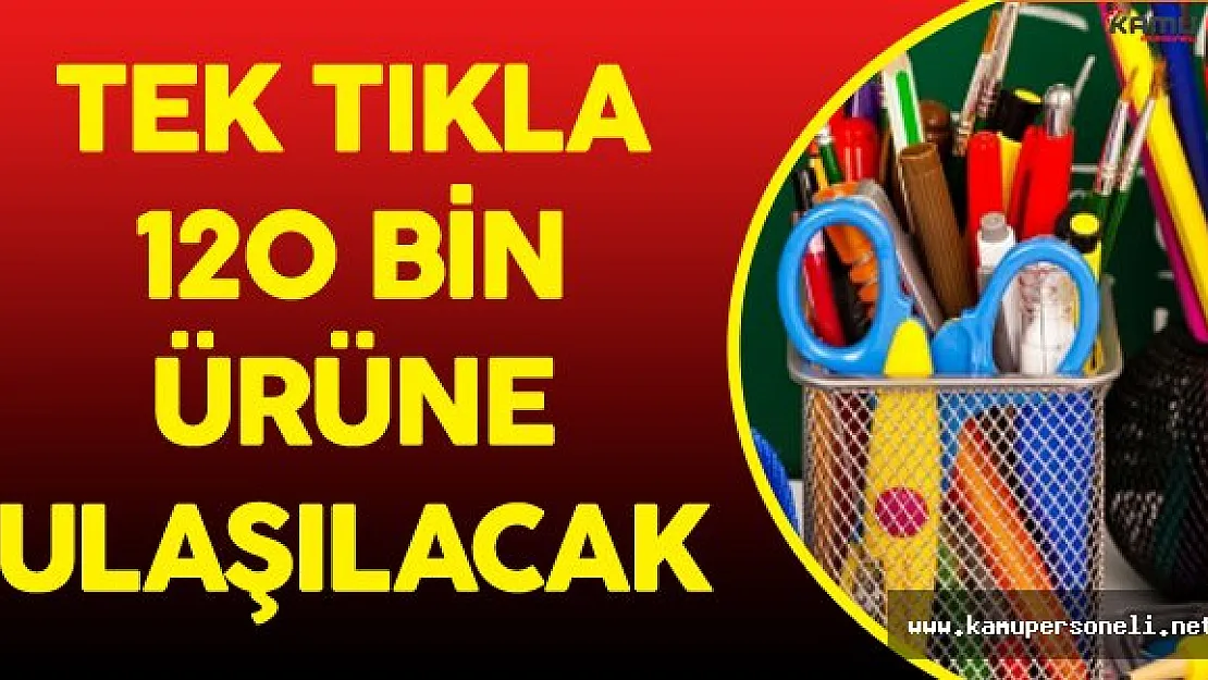 Kırtasiye Bilgi Sistemi ile 120 Bin Ürüne Ulaşılabilecek