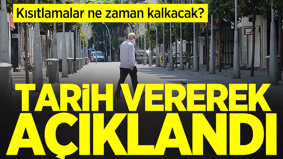 Kısıtlamalar ne zaman kalkacak? Bilim Kurulu Üyesi tarih vererek açıkladı